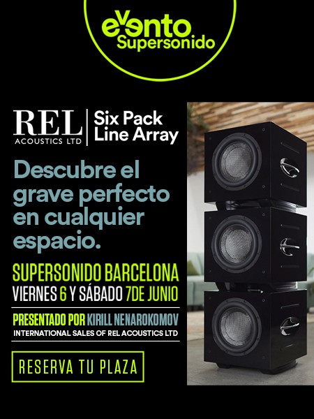 Rel Six Pack Line Array; Descubre el grave perfecto en cualquier espacio.